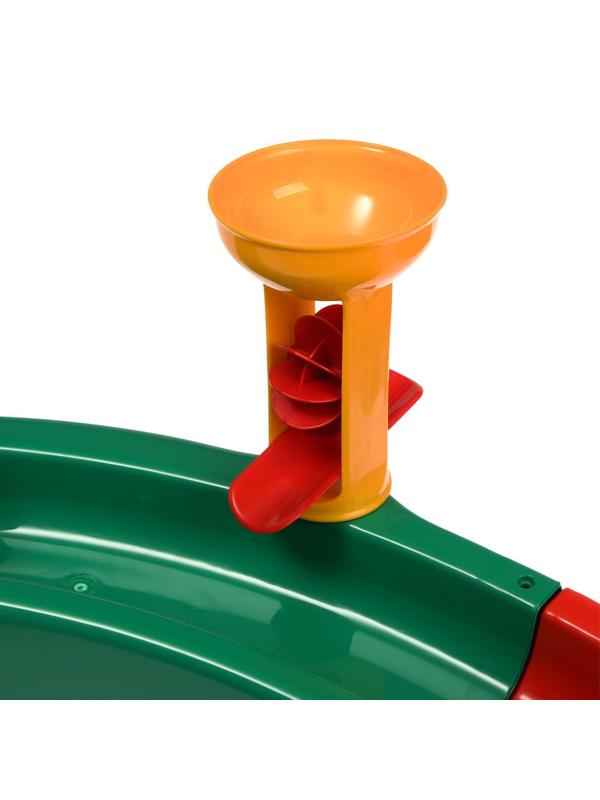 Песочница пластиковая, 136 × 136 × 18 см, с набором для игр, разборная «Туба-Дуба»