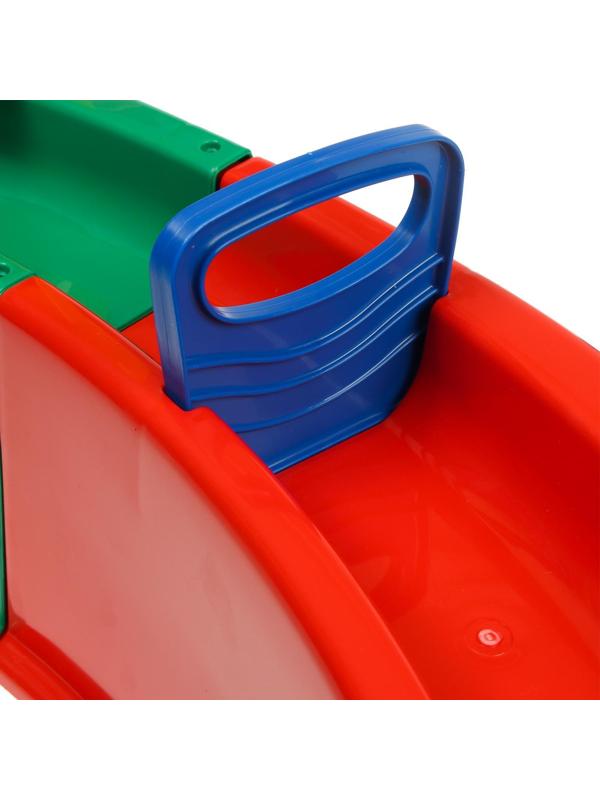 Песочница пластиковая, 136 × 136 × 18 см, с набором для игр, разборная «Туба-Дуба»