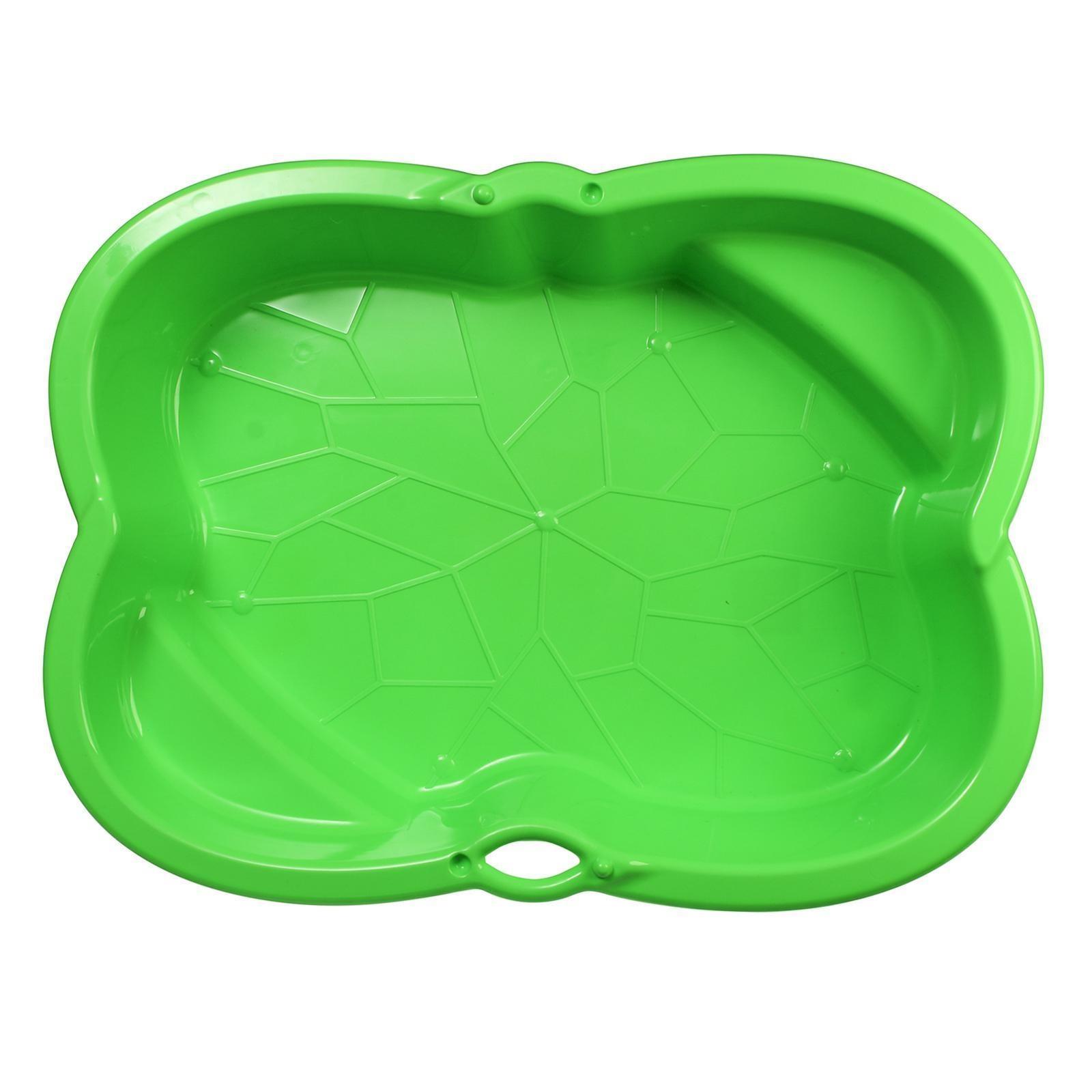 Песочница пластиковая, 94 × 70 × 19 см, салатовая, «Синбад», 1 шт