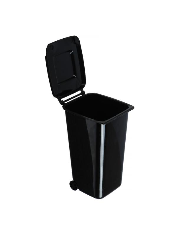 Контейнер под мелкий мусор, 8×10×15.5 см, черный