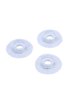 Термошайба ТУНДРА krep D22 мм для поликарбоната, прозрачный, 25 шт.