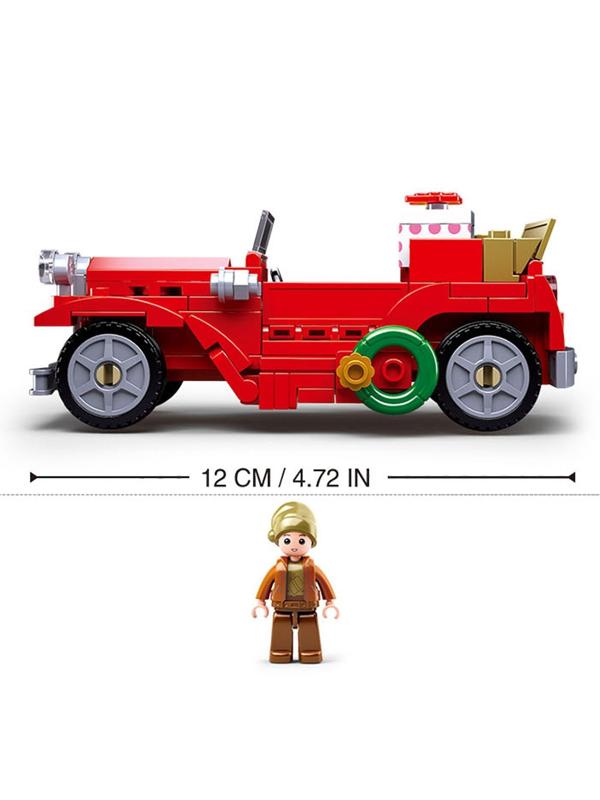 Конструктор Розовая Мечта «Машинка», 153 детали