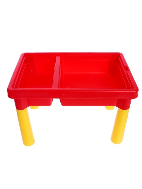 Стол с конструктором и отсеком для хранения, 56 деталей