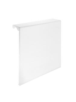 Экран на чугунный радиатор ERA, 590х610х143 мм, 6 секций, металлический, перфорированный