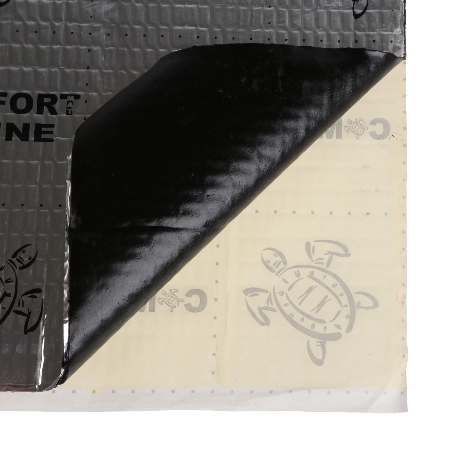 Виброизоляционный материал Comfort mat S3, размер 700x500x3 мм