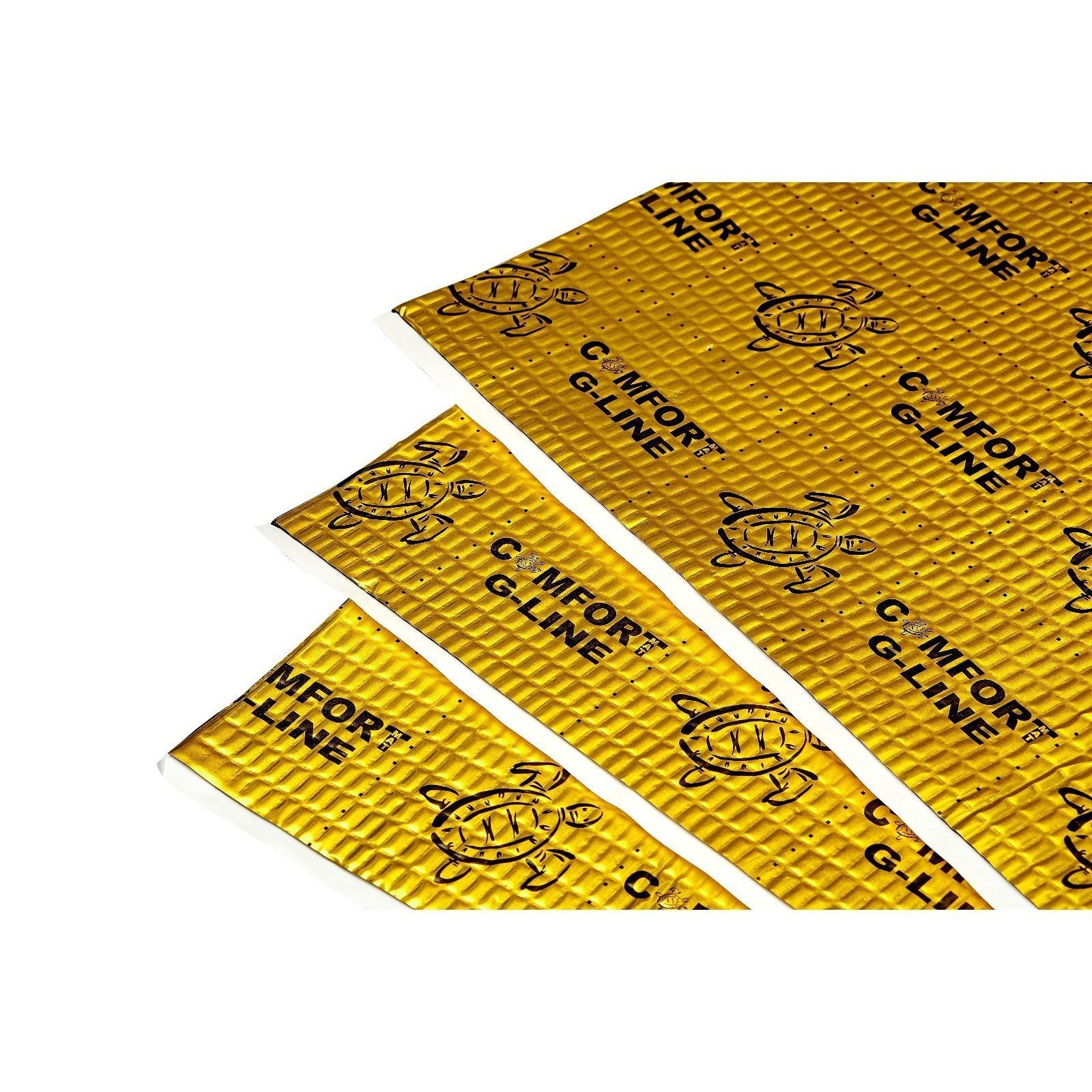 Виброизоляционный материал Comfort mat Spider, размер 700x500x3 мм