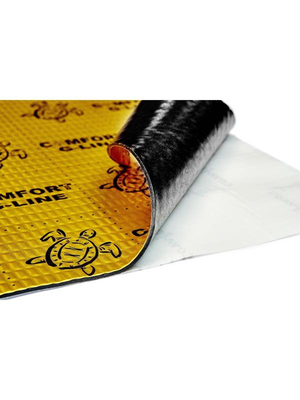 Виброизоляционный материал Comfort mat G4, размер 700x500x4 мм