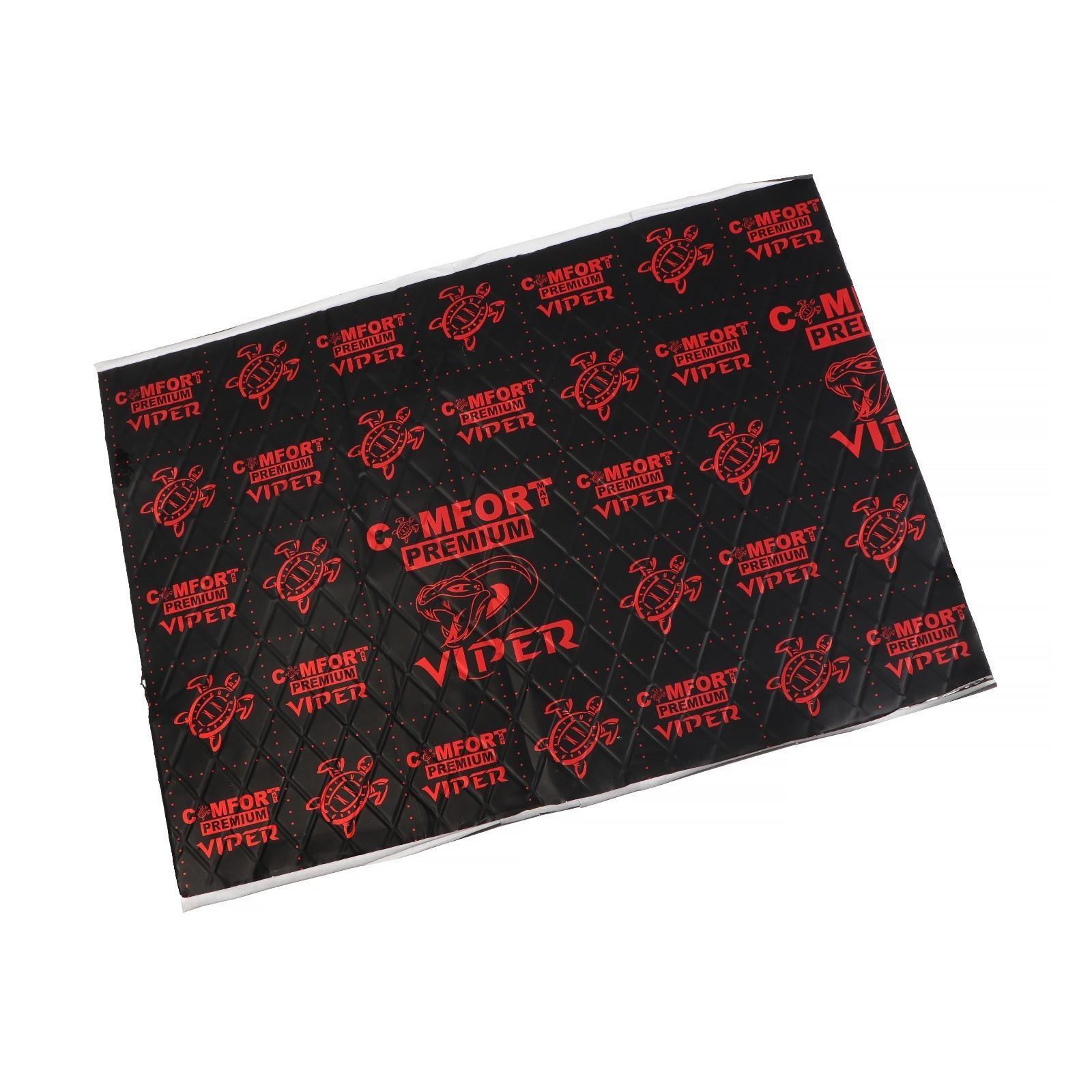 Виброизоляционный материал Comfort mat Dark Viper, размер 700x500x3 мм