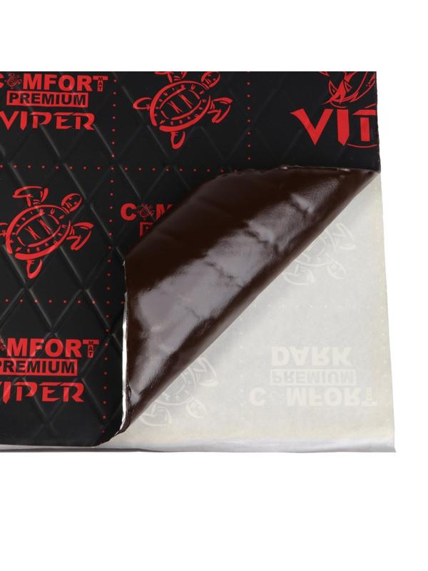 Виброизоляционный материал Comfort mat Dark Viper, размер 700x500x3 мм