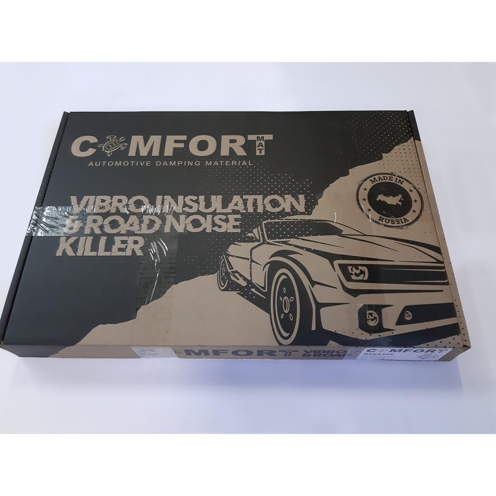 Звукоизоляционный материал Comfort mat Skyline New, размер 500x350x5 мм