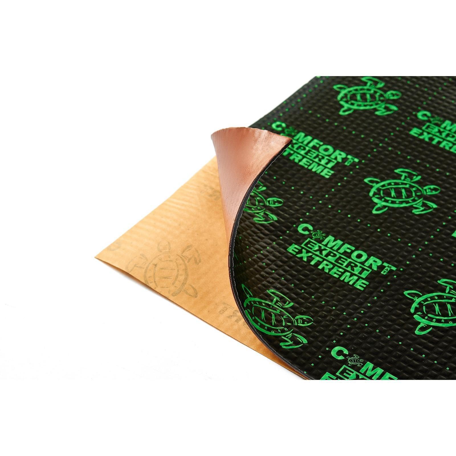 Виброизоляционный материал Comfort mat Extreme, размер 700x500x3,5 мм