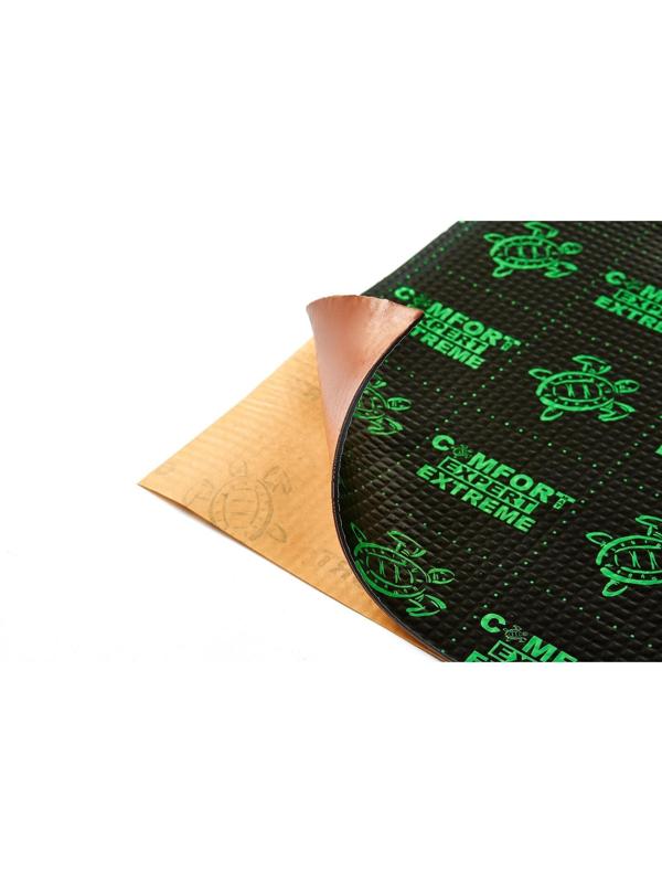 Виброизоляционный материал Comfort mat Extreme, размер 700x500x3,5 мм