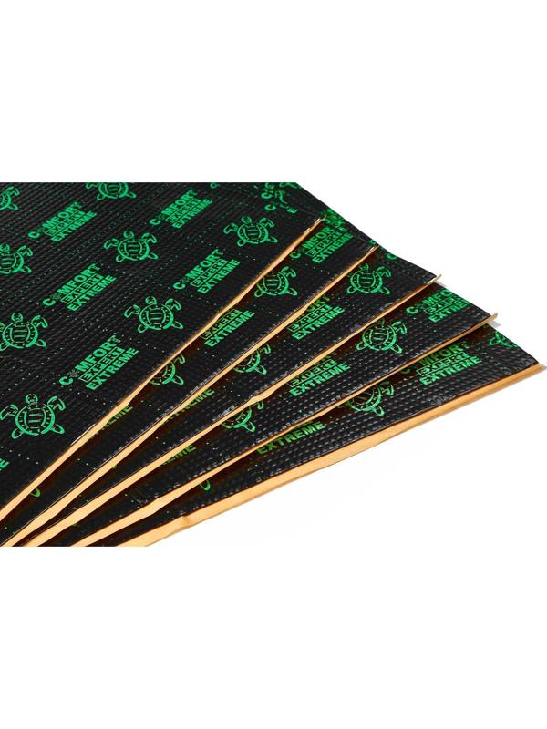 Виброизоляционный материал Comfort mat Extreme, размер 700x500x3,5 мм