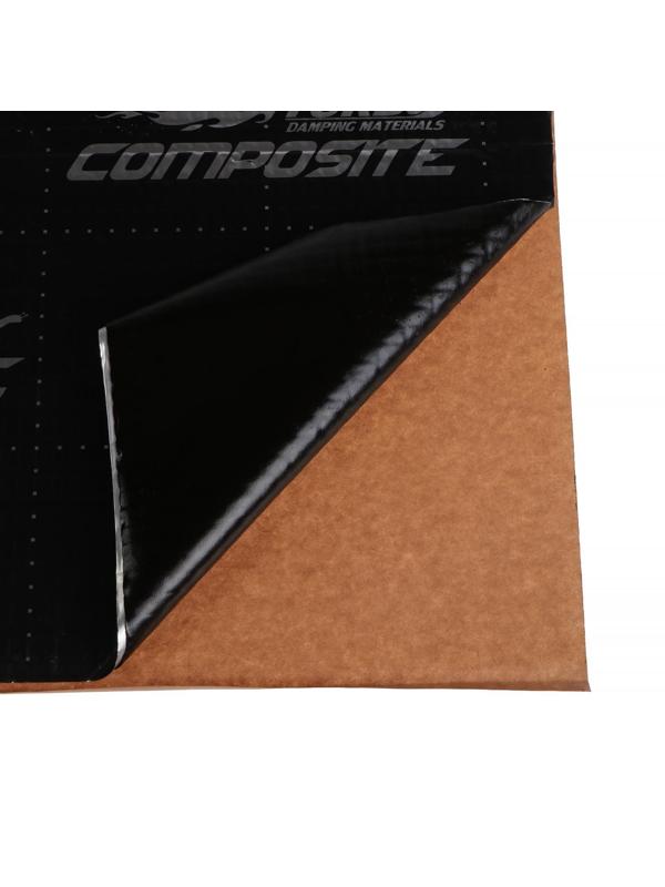 Виброизоляционный материал Comfort mat Turbo Composite M1, размер 700x500x1,5 мм