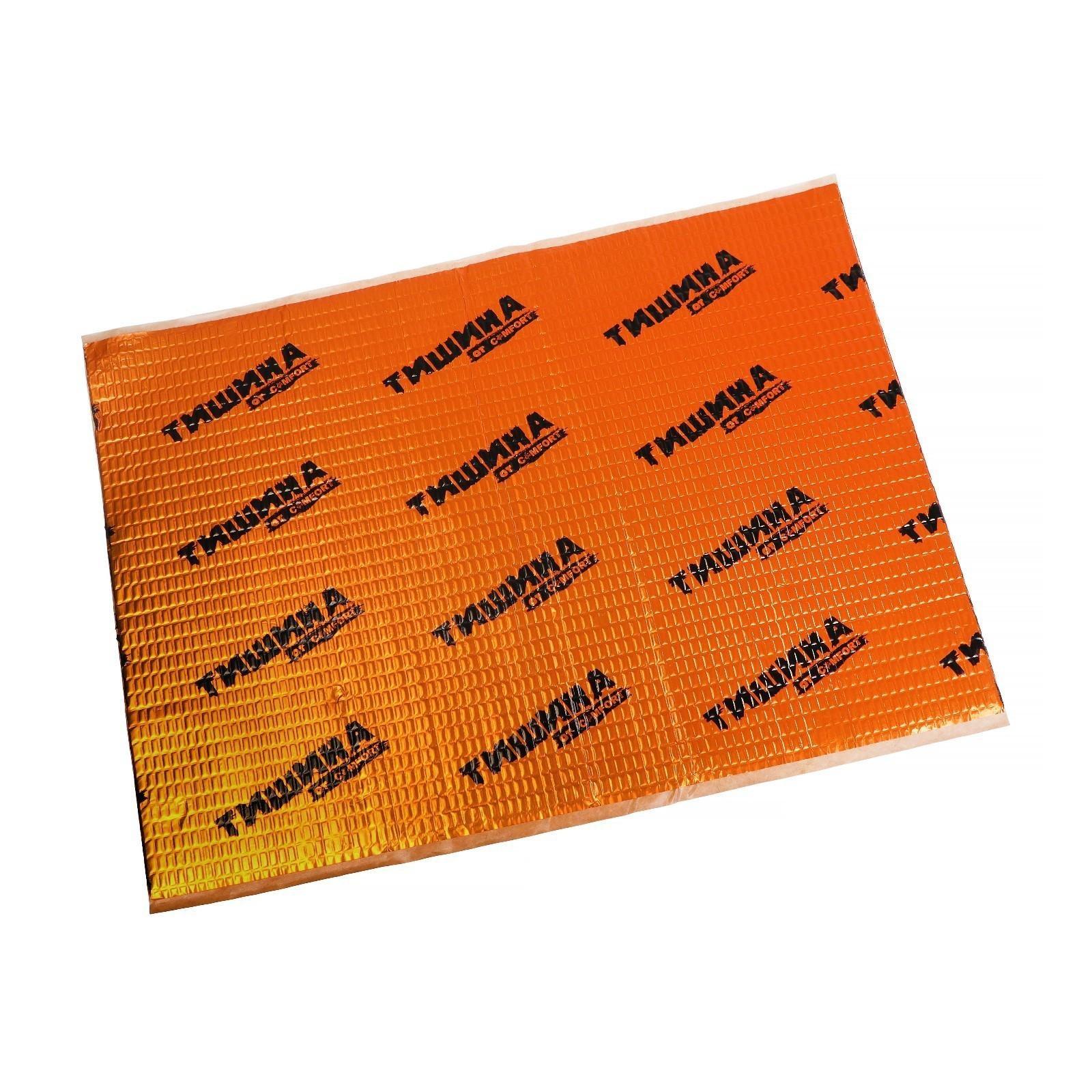 Виброизоляционный материал Comfort mat Bronze 3 , размер 700x500x3 мм