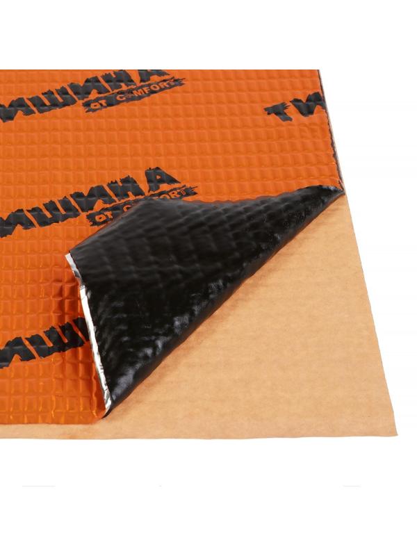 Виброизоляционный материал Comfort mat Bronze 4, размер 700x500x4 мм