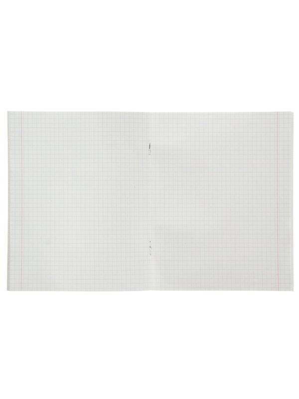 Комплект тетрадей из 5 шт, 48 листов, клетка, Собачьи мордочки, обложка мелованный картон, блок №2, белизна 75% (серые листы) / 1 шт.