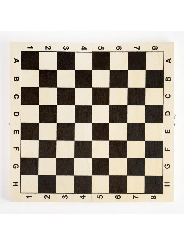 Шахматная доска обиходная, 29 х 29 х 3.5 см