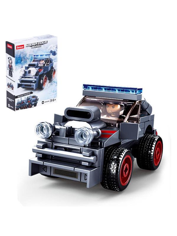 Конструктор Космический спецназ «Штурмовой джип», 78 деталей