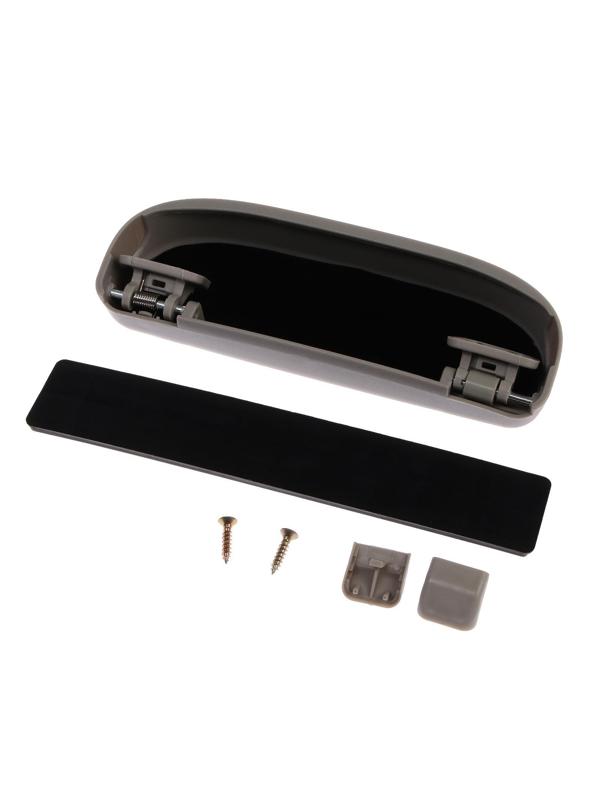 Держатель-футляр для очков, 21.5×6 см, серый