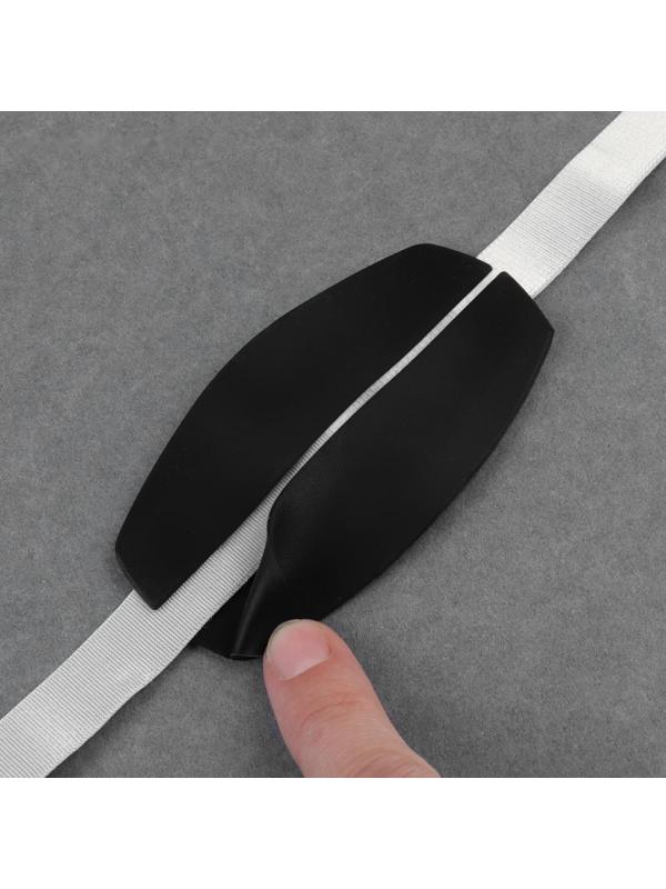 Подкладки под бретели, 9 × 5 см, цвет чёрный