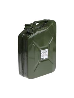 Канистра стальная для ГСМ, 10 л, металлическая, крышка с рычагом