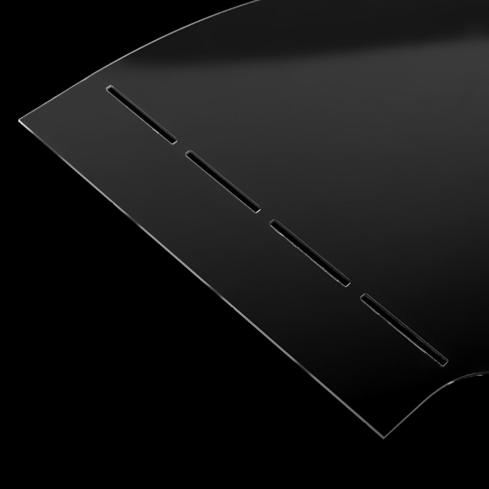 Лекало для изготовления кармана в шве, акриловое, толщина 3 мм, цвет прозрачный