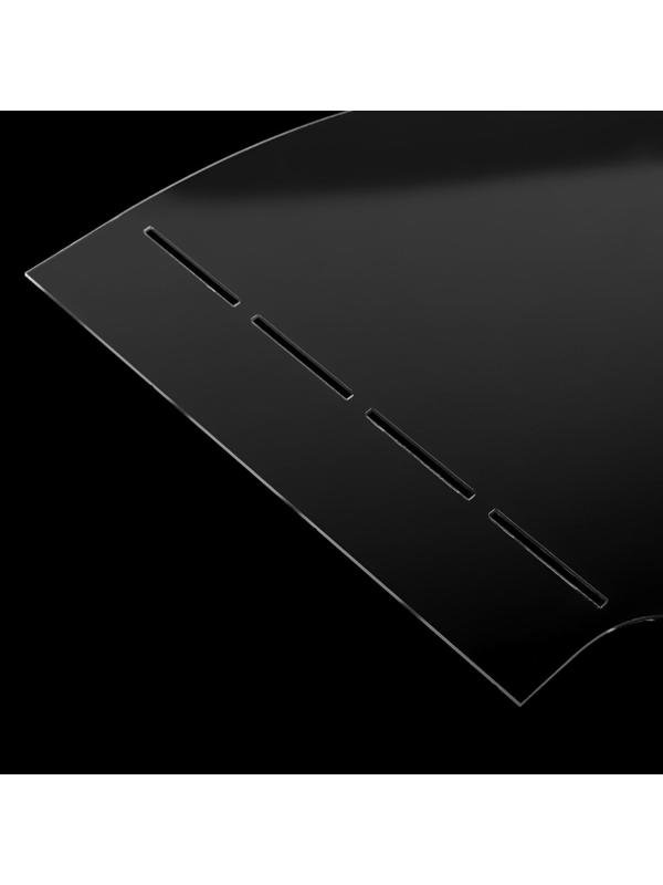 Лекало для изготовления кармана в шве, акриловое, толщина 3 мм, цвет прозрачный