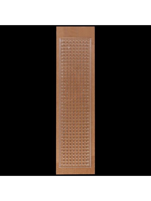 Линейка для разметки буфов, акриловая, 40 × 10 см, толщина 3 мм, цвет прозрачный