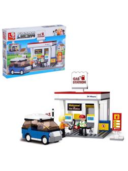 Конструктор Город «Заправочная станция», 167 деталей