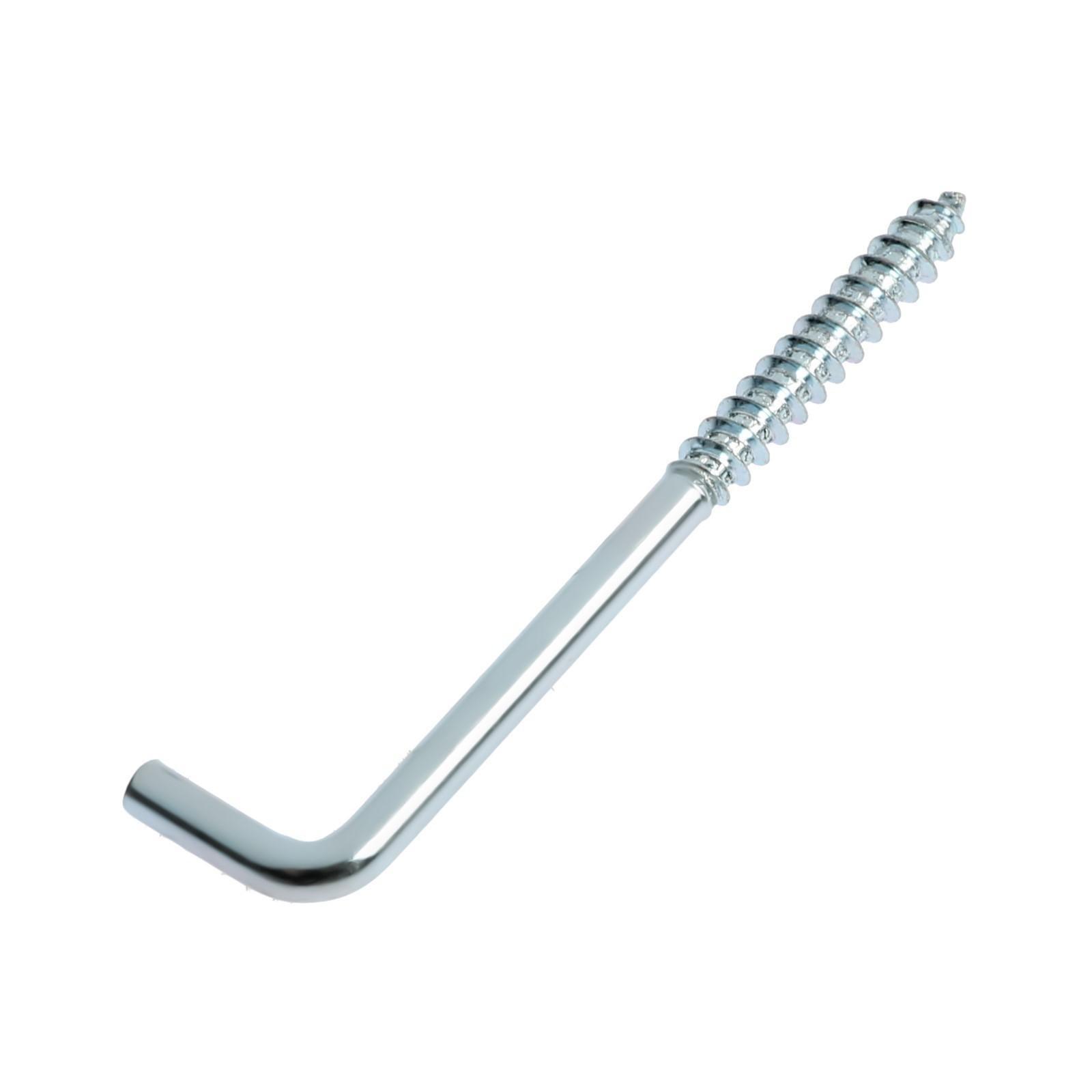 Шуруп-костыль, ТУНДРА, 6,0х90 белый цинк 1 шт