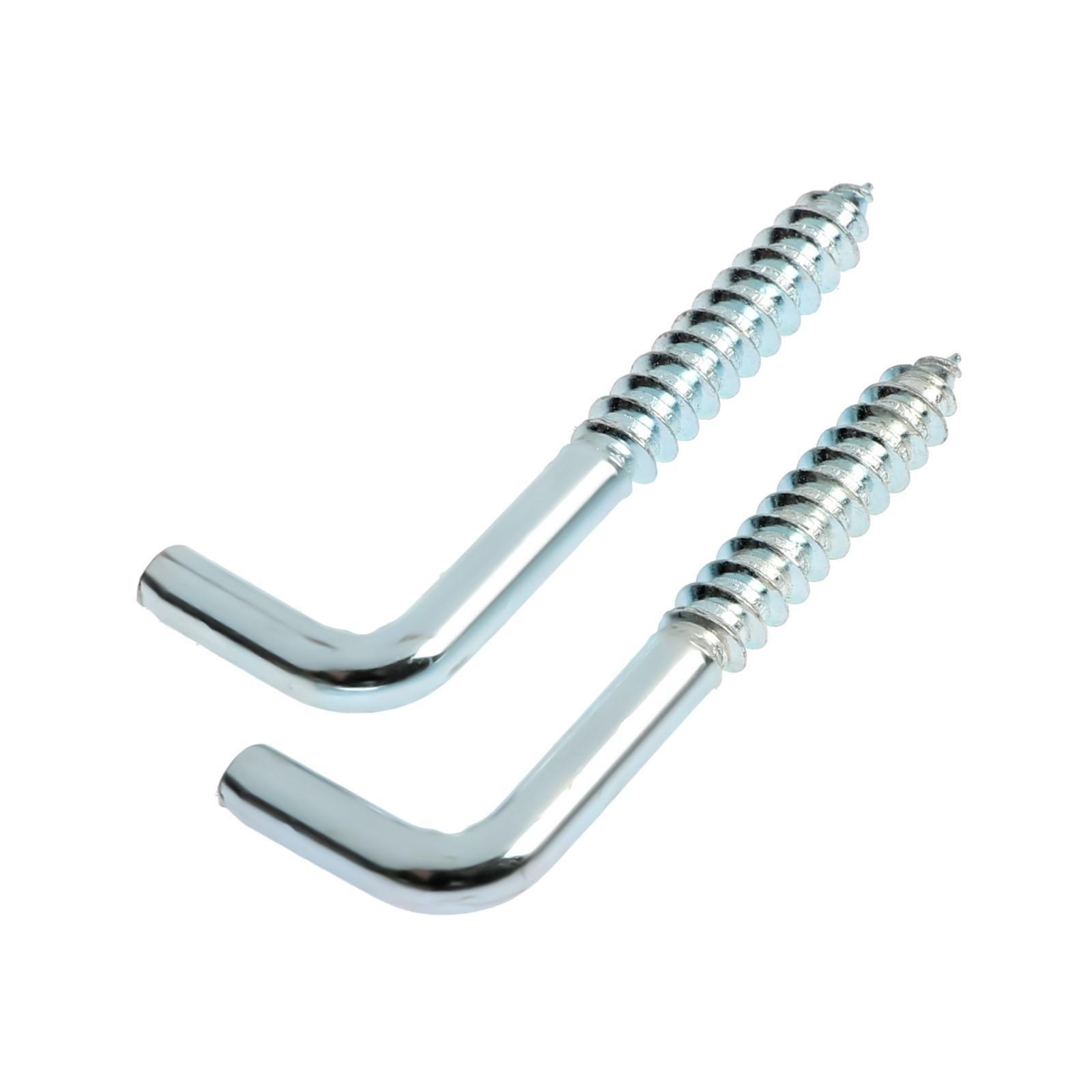 Шуруп-костыль ТУНДРА, белый цинк, 8x70 мм, 2 шт