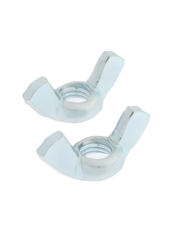 Гайка барашковая ТУНДРА, DIN315 М8 белый цинк 50 шт