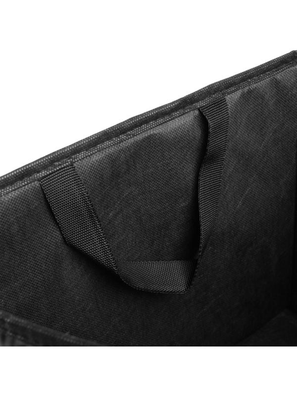 Органайзер в багажник автомобиля, складной, оксфорд, 38×31×25 см, черный