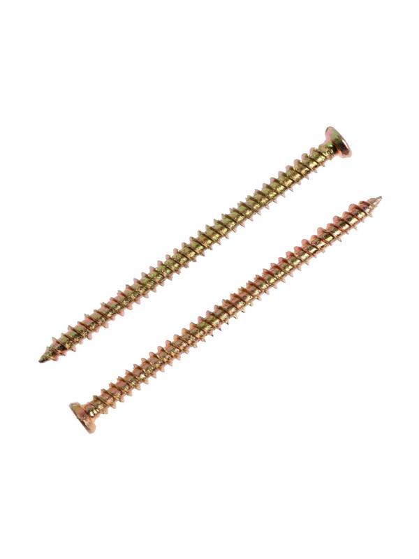 Шуруп по бетону, 7,5х112 мм, оцинкованный, 100 шт
