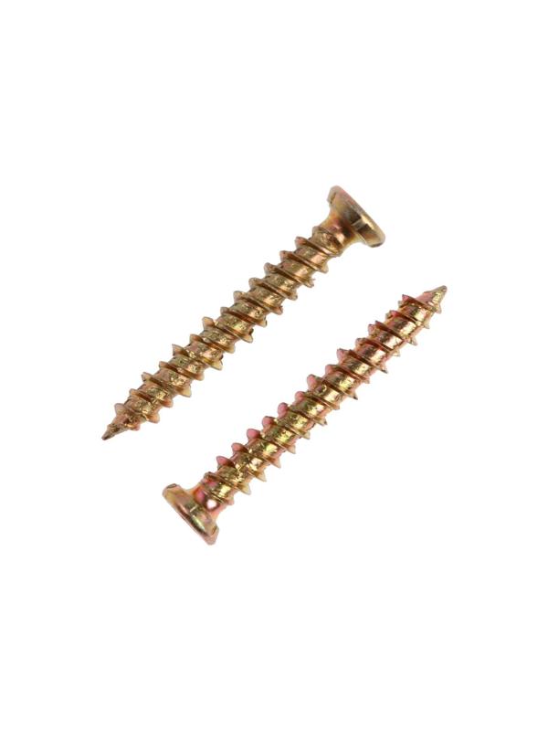 Шуруп по бетону, 7,5х52 мм, оцинкованный, 200 шт