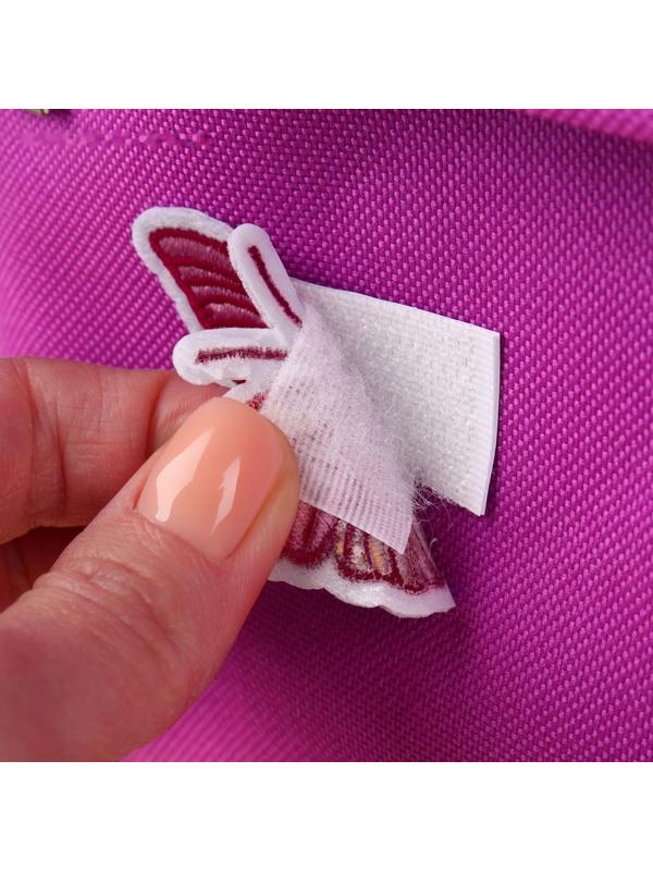 Аппликация «Бабочка», на липучке, с клеевой основой, 5,6 × 4,2 см