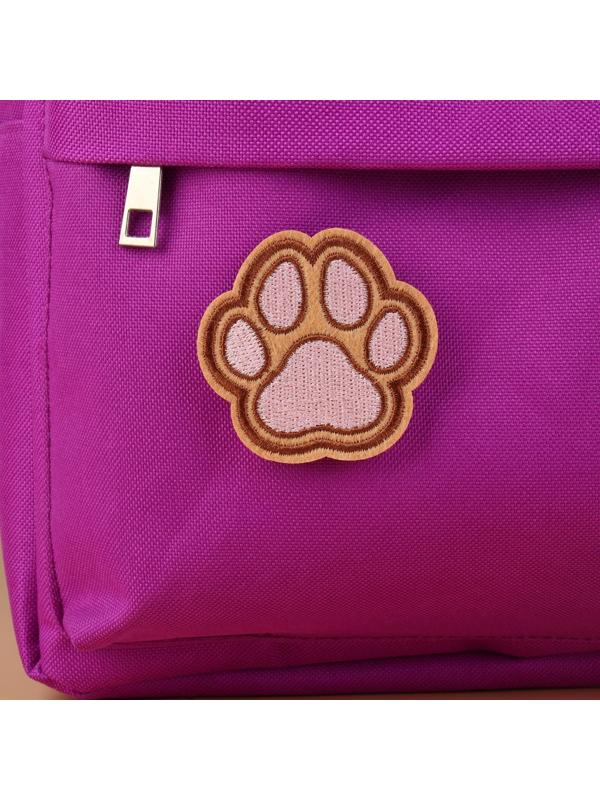 Аппликация «Лапка», на липучке, с клеевой основой, 5,6 × 5,4 см