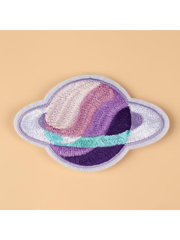 Аппликация «Планета», на липучке, с клеевой основой, 7,5 × 5 см