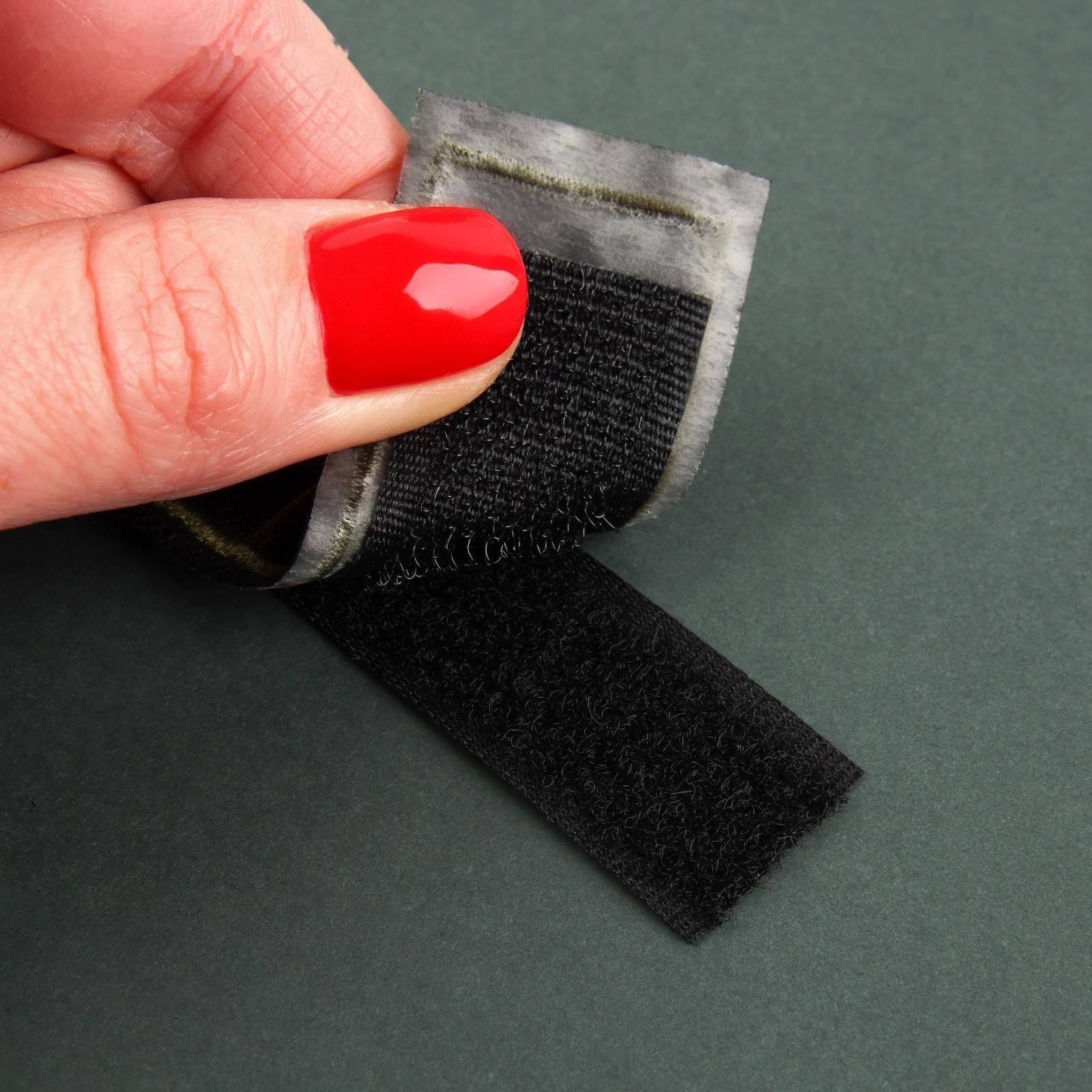 Шеврон на липучке «Группа крови I отрицательная», 12 × 2,55 см, цвет хаки