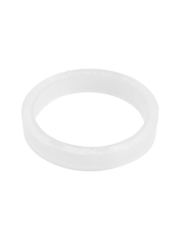 Лента клейкая ТУНДРА, прозрачная, двухсторонняя, 15 мм х 2 м