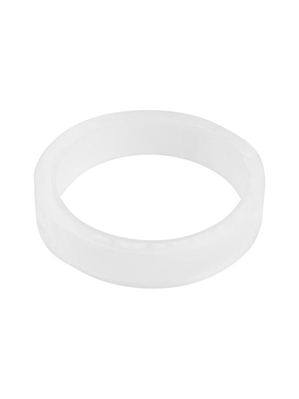 Лента клейкая ТУНДРА, прозрачная, двухсторонняя, 18 мм х 2 м