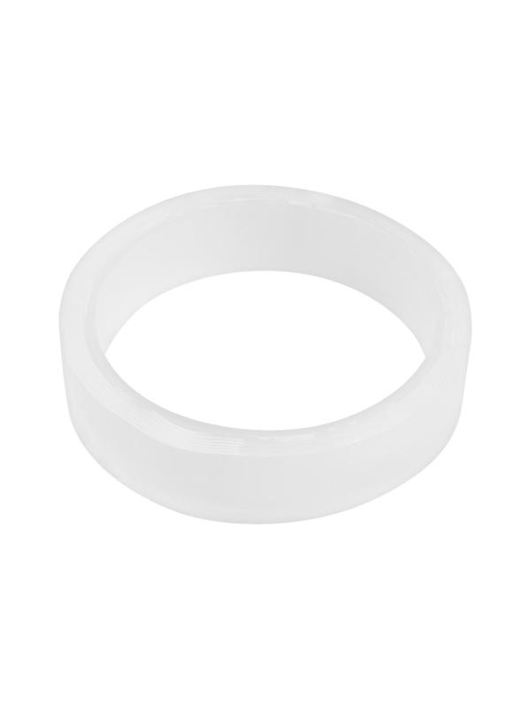 Лента клейкая ТУНДРА, прозрачная, двухсторонняя, 20 мм х 2 м