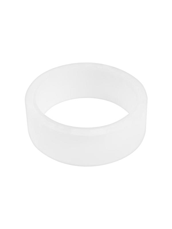 Лента клейкая ТУНДРА, прозрачная, двухсторонняя, 30 мм х 2 м