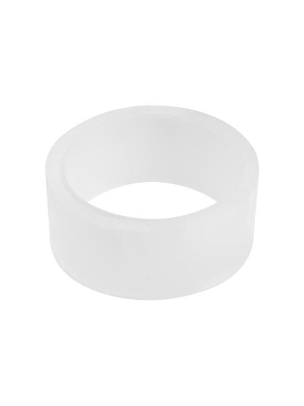 Лента клейкая ТУНДРА, прозрачная, двухсторонняя, 40 мм х 2 м