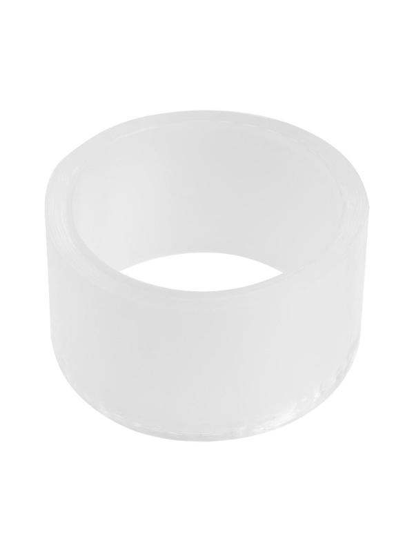 Лента клейкая ТУНДРА, прозрачная, двухсторонняя, 50 мм х 2 м