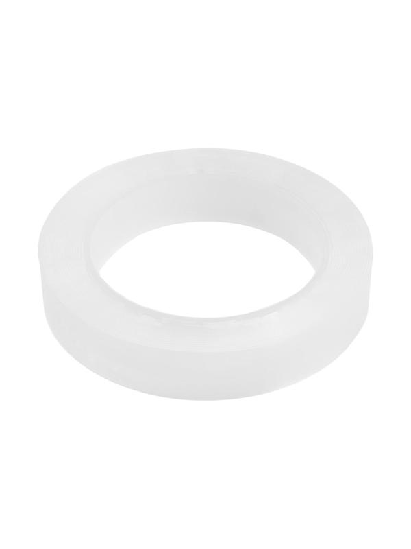 Лента клейкая ТУНДРА, прозрачная, двухсторонняя, 20 мм х 5 м