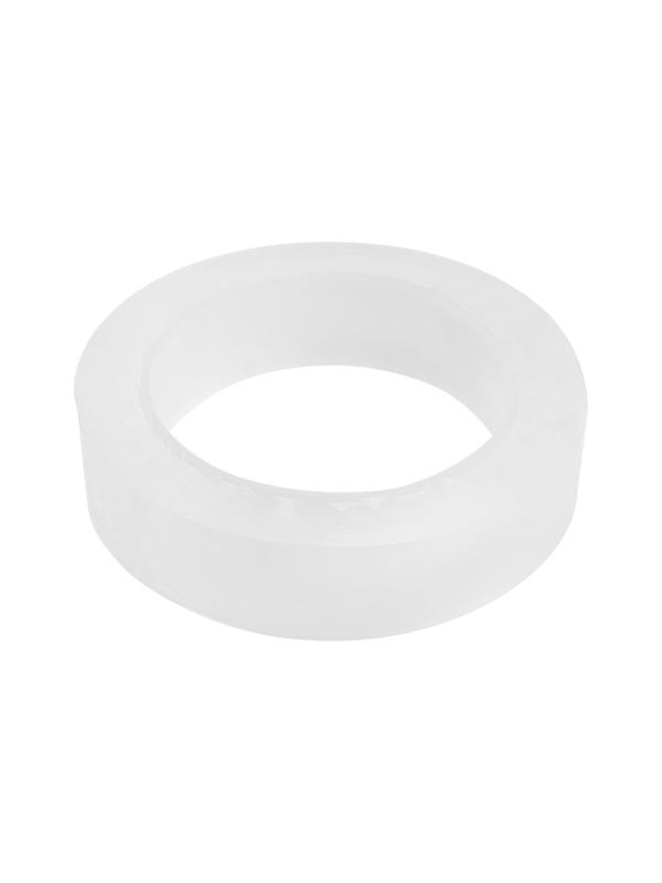 Лента клейкая ТУНДРА, прозрачная, двухсторонняя, 25 мм х 5 м