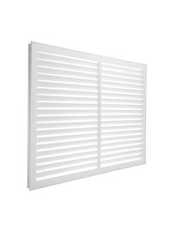 Решетка радиаторная ERA П6090Р, 600 х 900 мм, ПВХ, белая