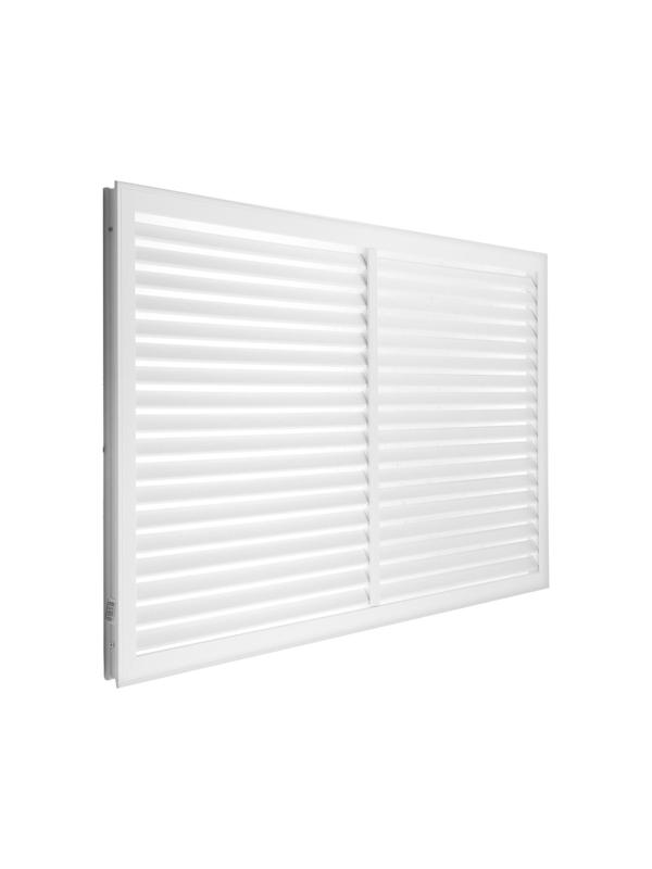 Решетка радиаторная ERA П60120Р, 600 х 1200 мм, ПВХ, белая
